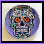 Sugar Skull Magnet - 2-inch..