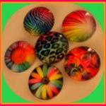 Magnets - Set of 6 - Neon R..