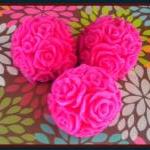 Soap - Pink Roses - Made wi..
