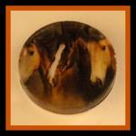 Magnet - 3 Horses Magnet - ..
