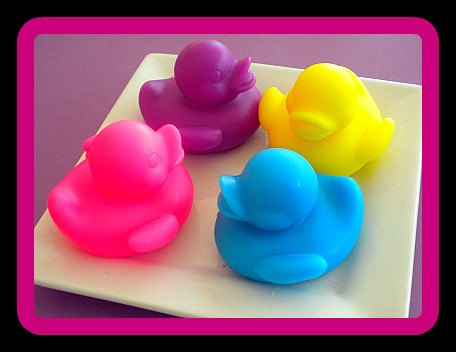 Rubber Ducky Soap - NEW - Party Favors, Easter - You Choose Color and Scent