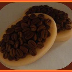 Soap - Massage Bar - French Vanilla Coffee Bean - made with goat milk