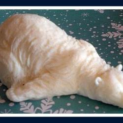 Soap - Polar Bear - Your Choice of Fragrance and Color - 3D - Goat Milk Soap