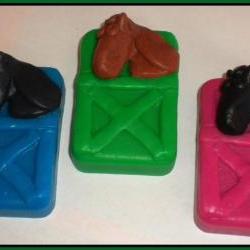 Soap - Horsin' Around - Goat Milk Soap - You Choose Colors and Scent