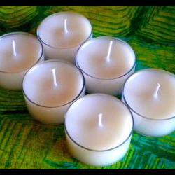 Tealight Candles - Set of 6 - Unscented
