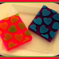 Soap - Hearts - Valentine's Day - You Choose Colors/Scent