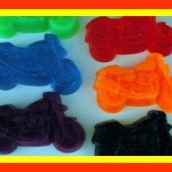 Soap Party Favors - Motorcycles - Your Choice of Fragrances and Colors - Set of 8