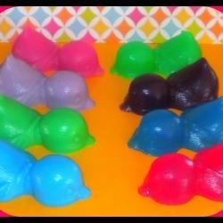 NEW - Set of 5 Sleeping Duck Soaps - Easter Baskets, Baby Showers - Choose colors and scents