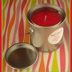 Candle - Paint Can Soy Candle - Juicy Watermelon scented - 8 oz