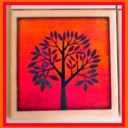 Coaster - Ceramic Tile - Tree
