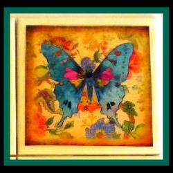 Coaster - Ceramic Tile - Butterfly
