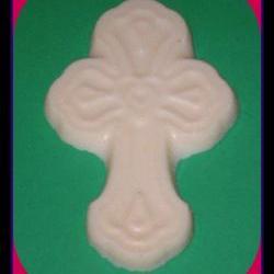 CROSS SOAP - Made with Goat Milk - You Choose Color and Scent