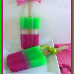 Soapsicle - Watermelon Green Apple - Soap Popsicle - Party Favors